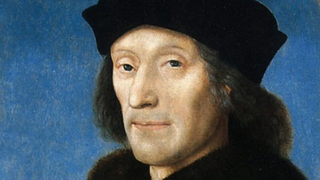 an oil painting of Henry VII