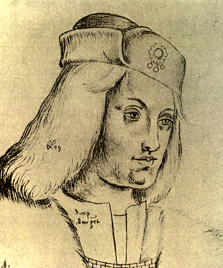 Pencil drawing of Richard, Duke of York